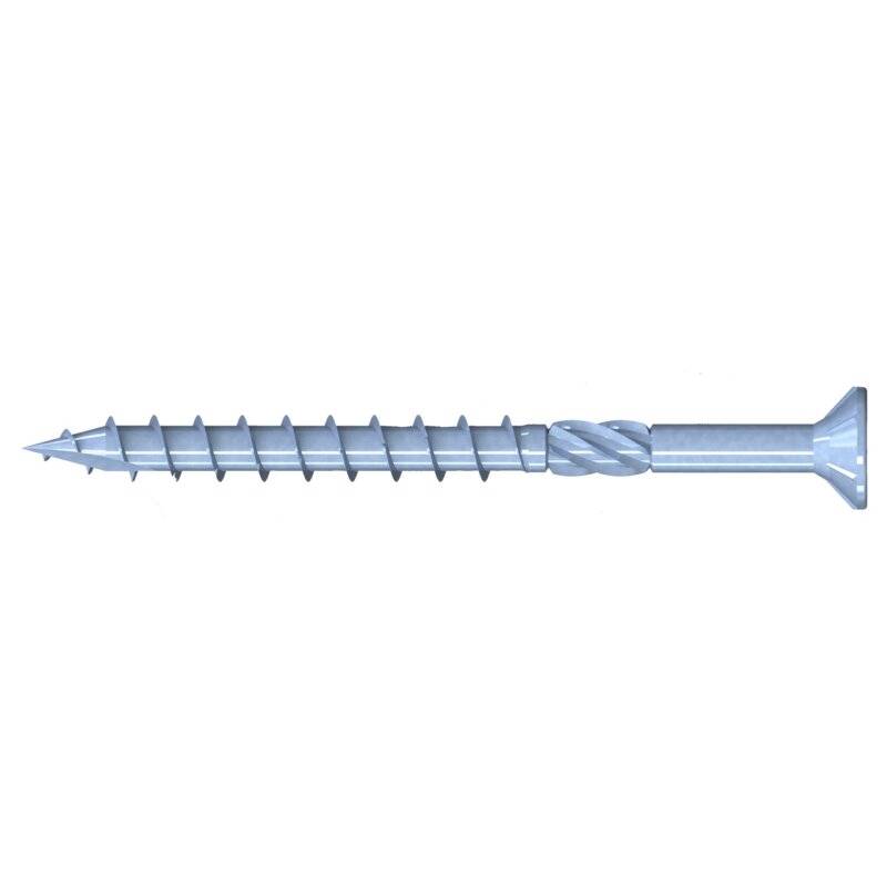 REISSER Holzbauschraube HBS Senkkopf TX Teilgewinde Stahl verzinkt 10 x 300 mm - 50 Stück von REISSER-Schraubentechnik GmbH