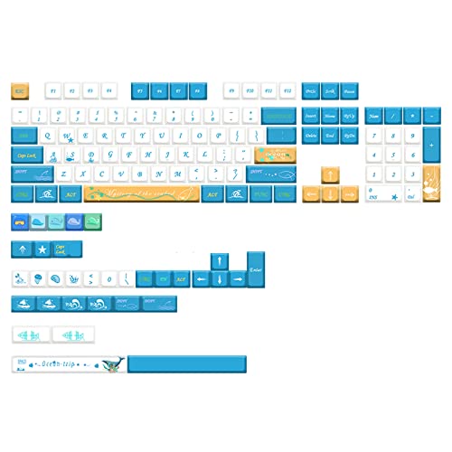 137 For Key Keycap Keycaps For Dz60 RK61 64 68 84 980 104 Mechanische Tastatur für Tastenkappe 7U von REITINGE