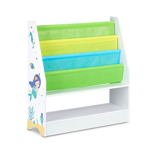 relaxdays Kinderregal mehrfarbig 71,0 x 23,0 x 74,0 cm von RELAXDAYS