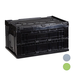 relaxdays Klappbox 60,0 l schwarz 58,5 x 39,5 x 32,5 cm relaxdays Klappbox 60,0 l schwarz 58,5 x 39,5 x 32,5 cm von RELAXDAYS