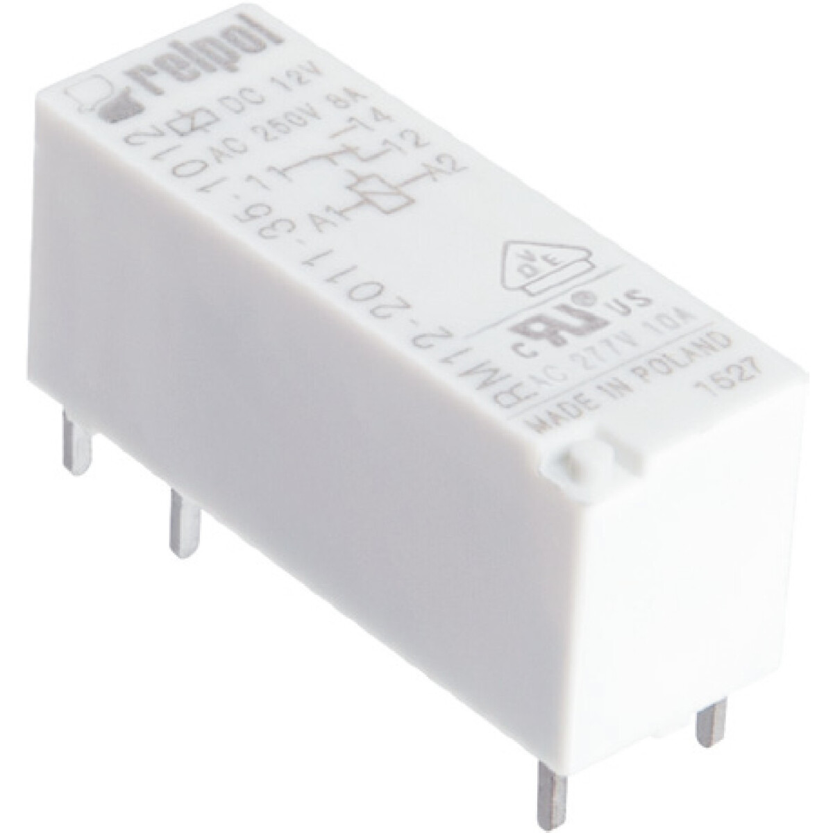 RELPOL RM12-2021-35-1024 - 24 VDC 8A Miniaturrelais 1 Schliesser von RELPOL