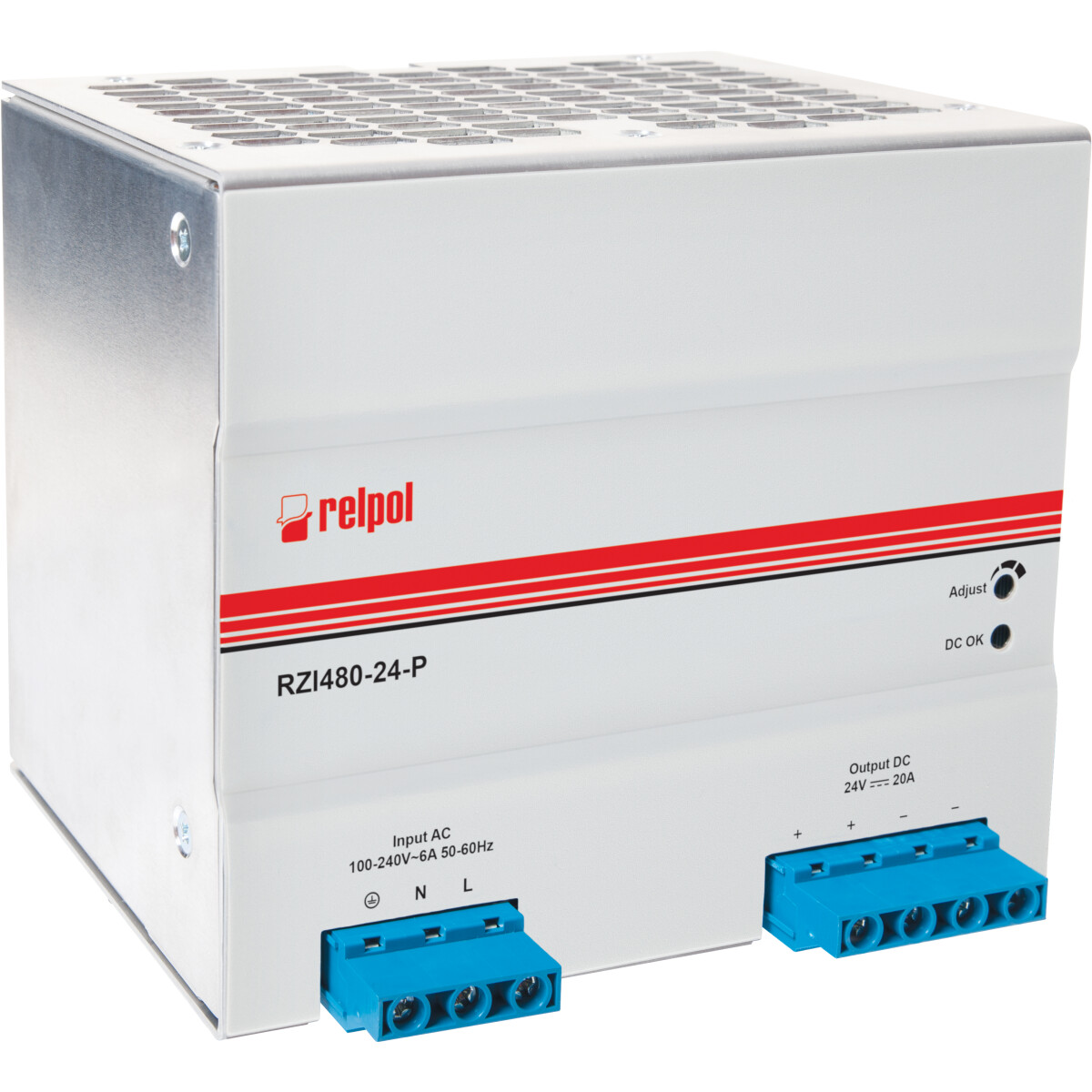 RELPOL RZI480-24-P - Netzteil, 480W, 24V DC, für Industrieautomation RELPOL RZI480-24-P - Netzteil, 480W, 24V DC, für Industrieautomation von RELPOL