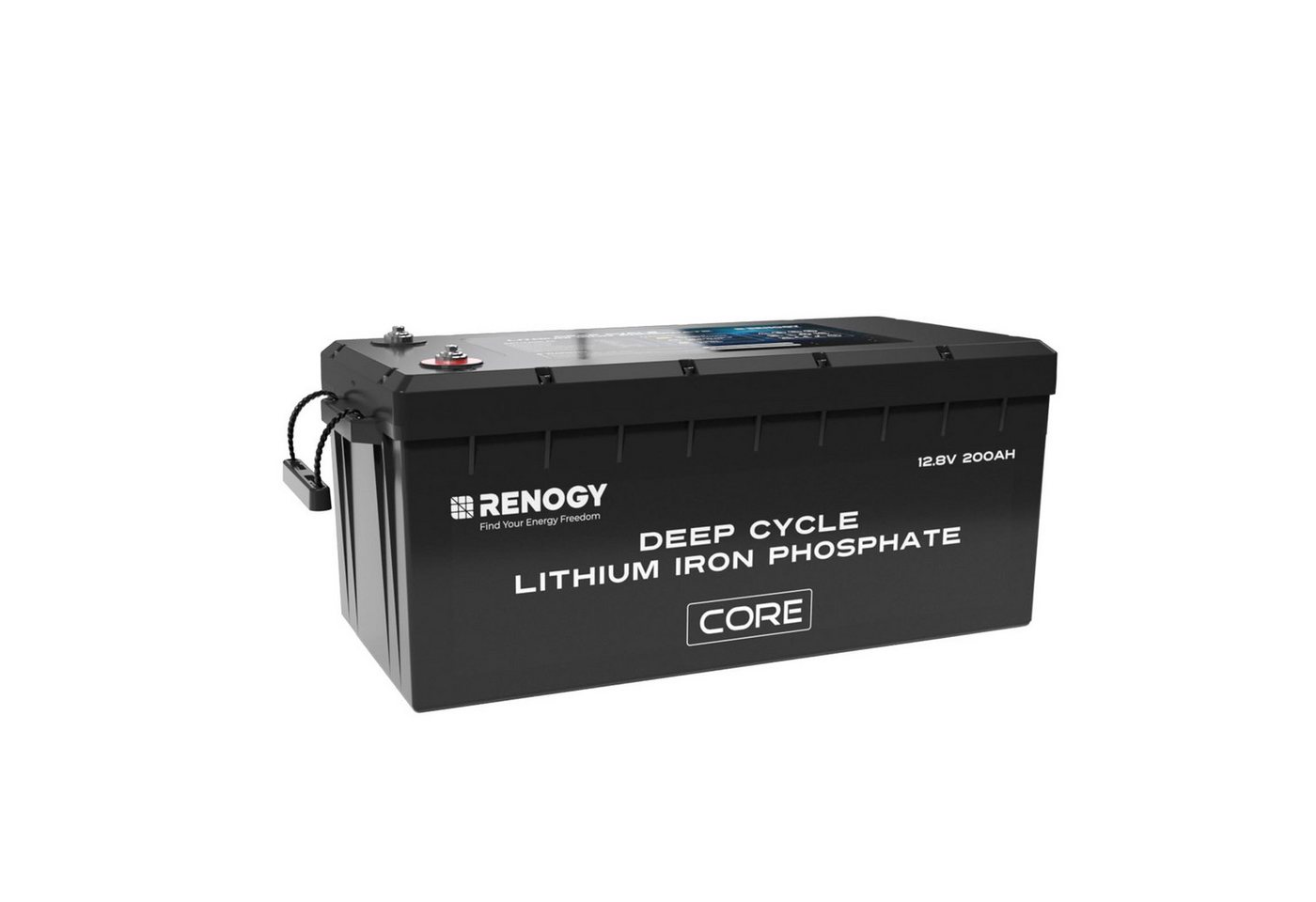RENOGY Lithium Batterie 12v 200ah LiFePO4 Batterie Batterie, (200 St) von RENOGY