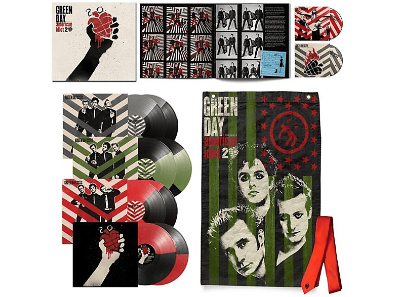 Green Day - American Idiot(20th Anniversary Deluxe Edition) (LP + DVD Video) von REPRISE