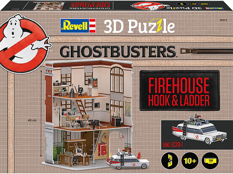 REVELL Ghostbusters Firehouse Hook & Ladder 3D Puzzle von REVELL