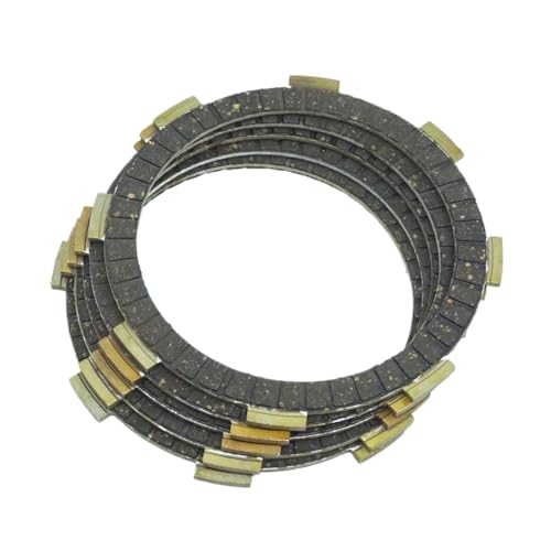 Clutch Friction Disc Plate Kit 5 Teile kompatibel mit CBR125R RW 2004 bis 2020 CM200T Twinstar 1980 bis 1982 YZF R125 2014 bis 2023 von REwNXA