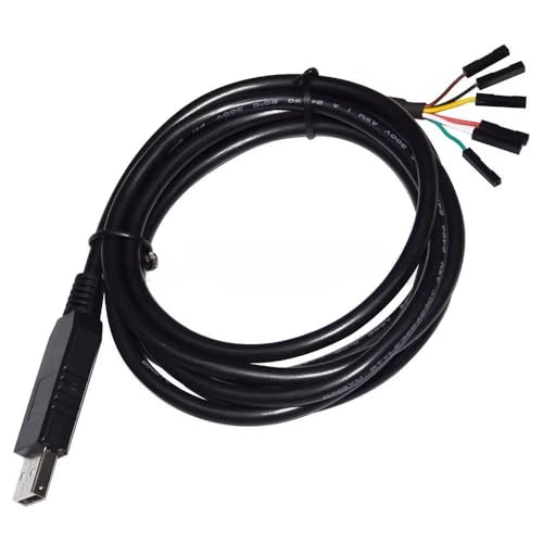 RIKYJIC CP2105 USB auf TTL 3V3 Dual 2-Wege serielles Kabel, USB auf TTL Debugging-Kabel, STC-Download-Kabel (1,8 m) von RIKYJIC