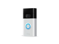 Ring Video Doorbell, Nickel, Satinierter Stahl, Haus, 1920 x 1080 Pixel, 155°, 90°, Kabellos von RING