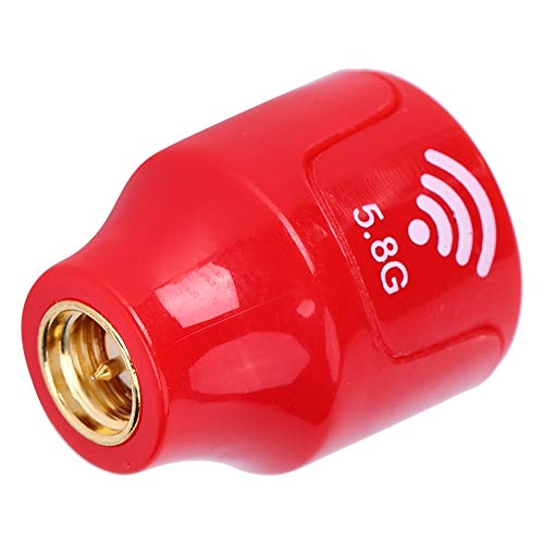 Qualität 5,8 GHz 3DBI Hohe Verstärkungsantenne für FPV -Rennsport -Drohnen - Starkes Signal, Anti -Crash, für FPV -Drohnen -Senderempfänger, Rot von RIZGHWOY