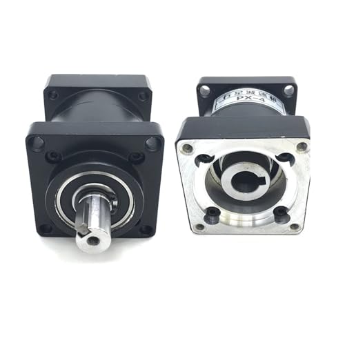 130mm Servomotor Planetengetriebe Nema52 Schrittmotor Drehzahlminderer 3 Zu 1/5 Zu 1/15 Zu 1 19mm/22mm Eingang Abwärtsgetriebe 1St(Ratio 36 to 1,22 Input 28 Output) von RJHASMFN