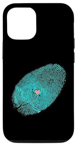 Hülle für iPhone 13 Herz Fingerabdruck von RKG TEES