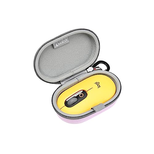 RLSOCO Tasche für Logitech Pebble Mouse 2 M350s/M350 Pebble/POP Maus -Farbe Lila (Nur Tasche) von RLSOCO