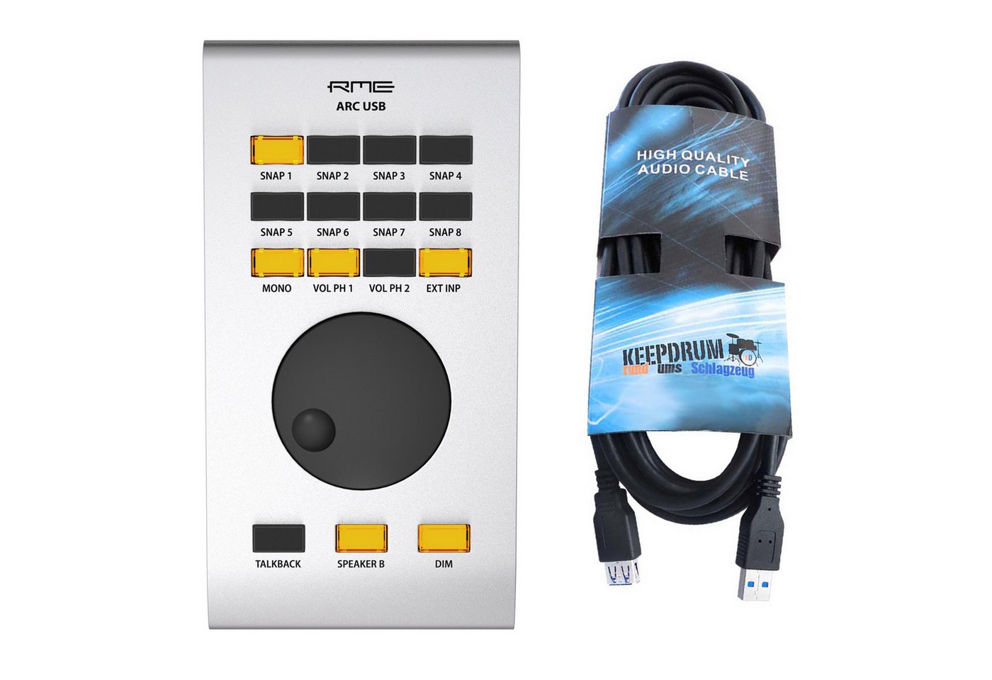 RME Audio RME Fernsteuerung ARC USB mit USB Verlängerung Smarte Fernbedienung von RME Audio