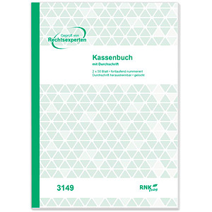 RNK-Verlag Kassenbericht Formularbuch 3149 von RNK-Verlag