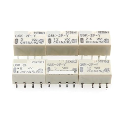 1-2PCS/Lot Relay G6K-2F-Y-5VDC 12VDC 24VDC 1A SMD8 RNUMLIGH(2F-5VDC 1PCS) von RNUMLIGH