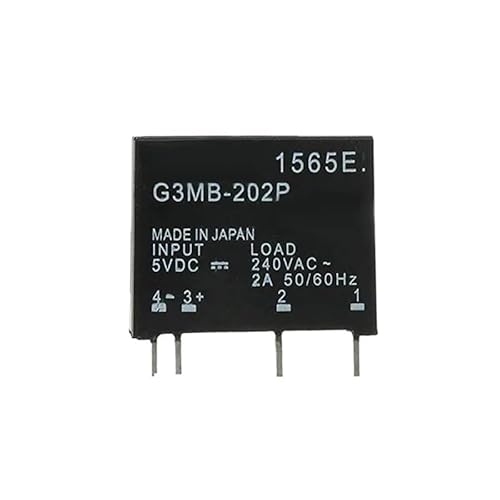 10pcs G3MB-202P Solid State Relay Module G3MB 202P DC-AC PCB SSR In 5V 12V 14VDC Out 240V AC 2A Relays Module RNUMLIGH(12V) von RNUMLIGH