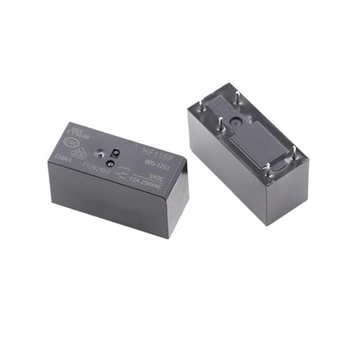 20PCS Relays HF/JQX-115F-005-1ZS1 HF/JQX-115F-012-1ZS1 HF/JQX-115F-024-1ZS1 5PIN 12A/250VAC 5V 12V 24V RNUMLIGH(HF115F-012-1ZS1) von RNUMLIGH