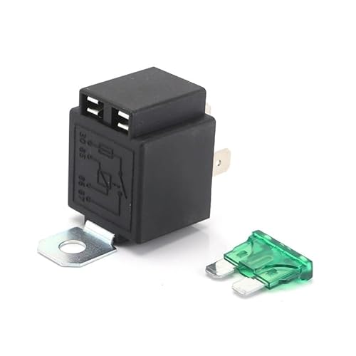 4P 5P Auto electronic starter Relay 30A DC12V 24V Normally Open Contacts Fused Relay with Metal Bracket Automotive Lamp Fuse Car relais RNUMLIGH(12V 5P) von RNUMLIGH