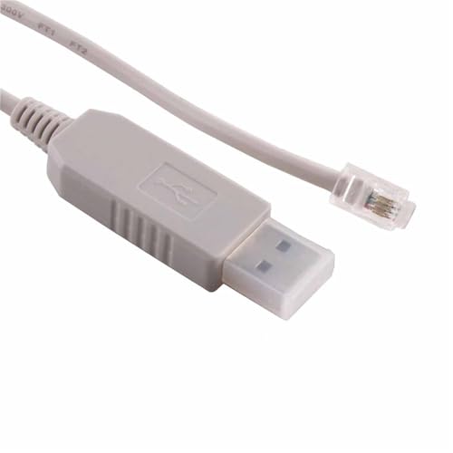 ROBAUN PC USB zur Handsteuerbox RJ9 RJ10 Kabel kompatibel ETX-90 ETX-125 LXD75 LX80 LX90 497 Star(2.9M) von ROBAUN