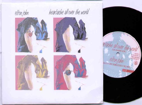 ELTON JOHN - HEARTACHE ALL OVER THE WORLD - 7 inch vinyl / 45 von ROCKET