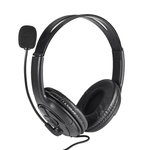 ROCKIA PC-Headset, USB-Computer-Headset, Computer-Audio-Headset, komfortables kabelgebundenes USB-Headset, digitale USB-Kopfhörer, USB- -Headset mit Mikrofon mit Geräuschunterdrückung, von ROCKIA