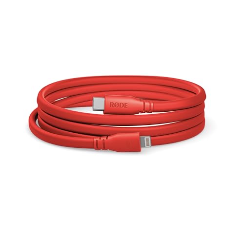 RØDE SC19 USB-C auf Lightning Kabel (1,5m, Rot) von RØDE