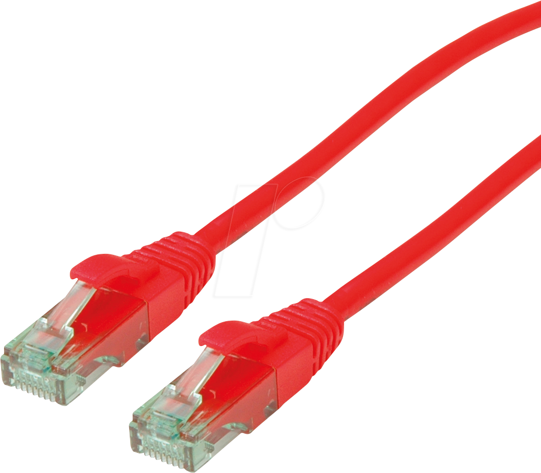 ROLINE 21453114 - Patchkabel Cat.6a UTP, rot, 1,5 m von ROLINE RECYCLED MATERIAL