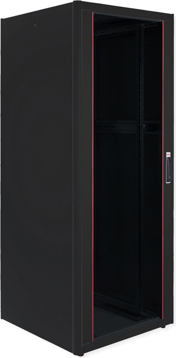 ROLINE 19 Zoll Netzwerkschrank Pro 42 HE 800x800 BxT Glast�r schwarz (26.21.0235) von Secomp