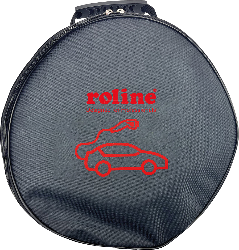 ROLINE 19080091 - Tasche für Typ 2 Kabel, für E-Fahrzeuge, schwarz von ROLINE