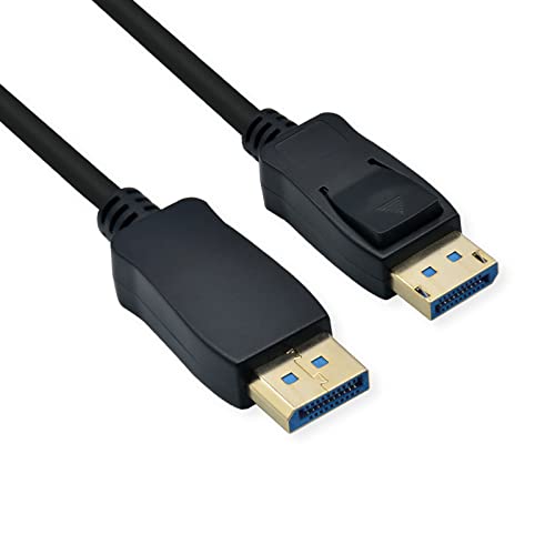 ROLINE DisplayPort Kabel, v2.0, DP ST - ST, schwarz, 2 m von ROLINE