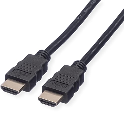 ROLINE HDMI High Speed Kabel mit Ethernet, schwarz, 1,5 m von ROLINE