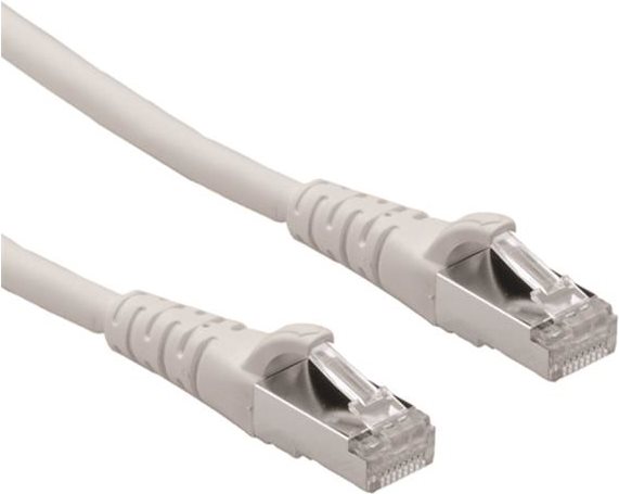 Secomp Roline - Patch-Kabel - RJ-45 (M) bis RJ-45 (M) - 20,0m - SFTP - CAT 6a - Grau (21.15.2809) von Secomp