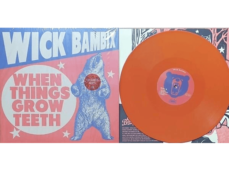 Wick Bambix - when things grow teeth orange colored (indies on (Vinyl) von ROOKIE