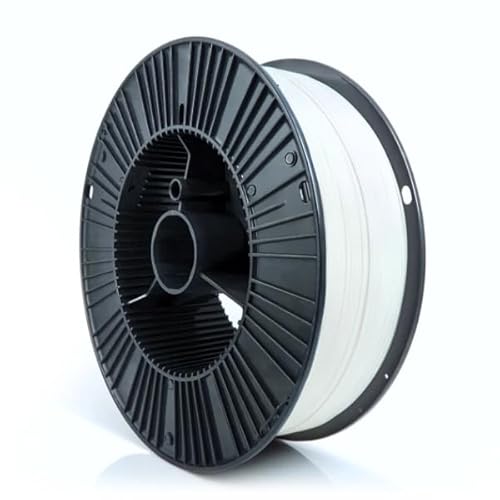 ROSA 3D PET-G Standard High Speed Filament 1.75 mm für 3D Drucker | Druckmaterialien Leicht Glänzend PETG 3D Drucker Filament | Filament 3D Printing Materials | Weiß Spule 3 kg von ROSA 3D FILAMENTS