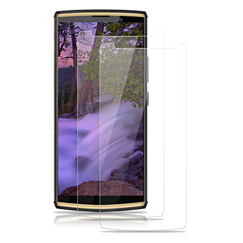 ROVLAK Gehärtetes Glas Kompatibel mit OUKITEL K7 Pro Schutzfolie 2 Stück Gehärtetes Glasfolie 9H Härte Displayschutz Anti-Kratzen Tempered Glass Screen Protector 2.5D Runde Schutzglas HD Klar Folie von ROVLAK