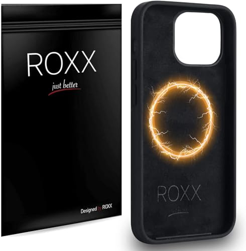 Roxx Black Next Era Hülle | Weltweit Einzigartig | Für iPhone 14 | Für MagSafe | Hardcase | Innenschutz | Displayschutz | Kameraschutz von ROXX just better