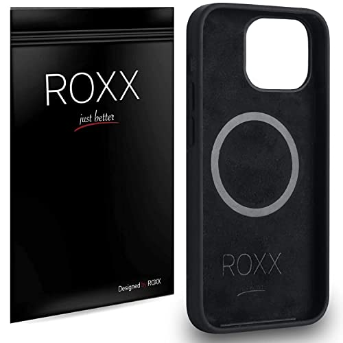 Roxx Black Next Era Hülle | Weltweit Einzigartig | Für iPhone 14 Pro Max | Für MagSafe | Hardcase | Innenschutz | Displayschutz | Kameraschutz von ROXX just better