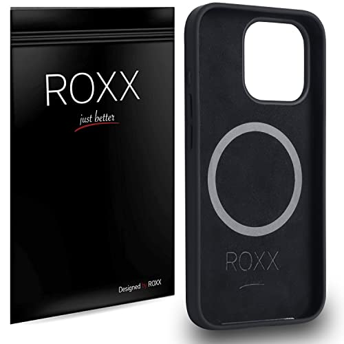 Roxx Silikon Hülle | Wie das Original | Kompatibel mit iPhone 14 Plus | Testsieger | Hardcase | Innenschutz | Displayschutz | Kameraschutz | Kompatibel mit MagSafe Zubehör von ROXX just better