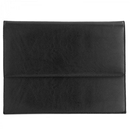 ROYALZ Leder Schutztasche für Apple iPad 2020 / iPad 2019 Schutzhülle 10,2 Zoll Tablet Sleeve Vintage Tasche Hülle Cover, Farbe:Schwarz von ROYALZ