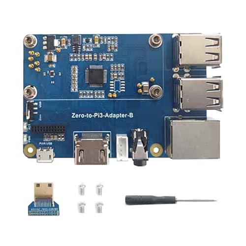 RPFROP USB HUB HAT Erweiterungsplatine für ZeroW ZeroWH 0 4 USB-Anschlüsse für USB 2.0/1.1 von RPFROP