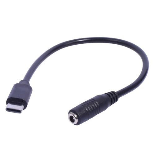 RPFROP USB Typ C Stecker auf 3,5 x 1,35 mm Buchse, Ladekabel unterstützt schnelles Aufladen für Spielekonsolen und Kopfhörer von RPFROP