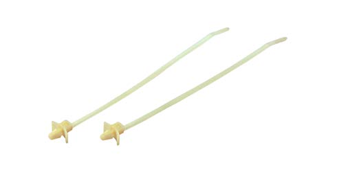 RS PRO Befestigungssockel, Nylon 66 201mm x 4,8 mm, für 6.2mm, 100 Stück, Packung a 100 Stück von RS PRO