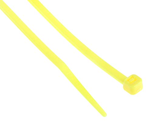 RS PRO Nylon 66 Kabelbinder Gelb 3,6 mm x 203mm, 100 Stück, Packung a 100 Stück von RS PRO