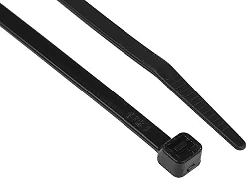 RS PRO Nylon 66 Kabelbinder Schwarz 4,8 mm x 190mm, 1000 Stück, Packung a 1000 Stück von RS PRO