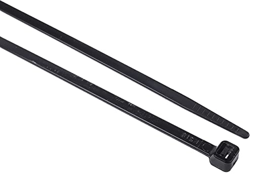 RS PRO Nylon 66 Kabelbinder Schwarz 4,8 mm x 368mm, 1000 Stück, Packung a 1000 Stück von RS PRO