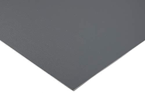 RS PRO PVC Kunststoffplatte, Grau, 4.5mm x 500mm x 1000mm / 1.47g/cm³ bis +60°C, Voll, Packung a 3 Stück von RS PRO