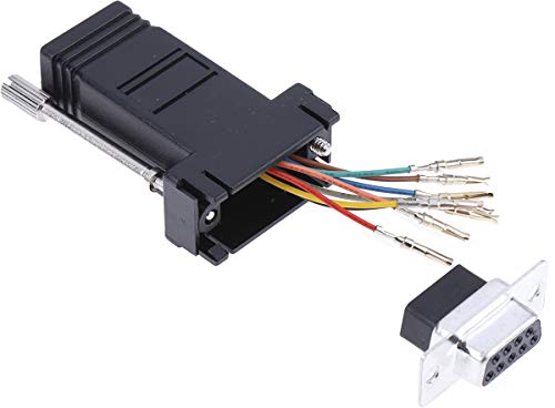 RS PRO Sub-D Adapter, Buchse 9-polig zu Buchse RJ45 von RS PRO