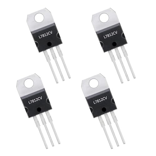 4 Stück L7906, L7808, L7905, L7810, L7818, L7806, L7809, L7812, L7815 TO-220-Transistor(4PCS-L7812) von RTKYYZ