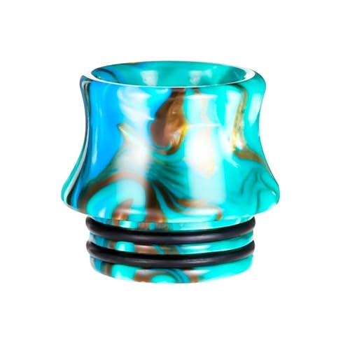 RUIYITECH 810 Drip Tip Ersatz Harz Tropfer Vape Zubehör (Grün) von RUIYITECH