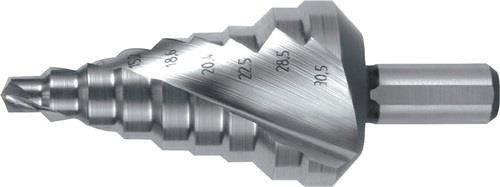 Ruko Stufenbohrer Bohrber.6-30,5mm HSS Spiralnut Z.2 Stufen 9 101098 von RUKO Präzisionswerkzeuge